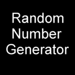 random number generator android application logo